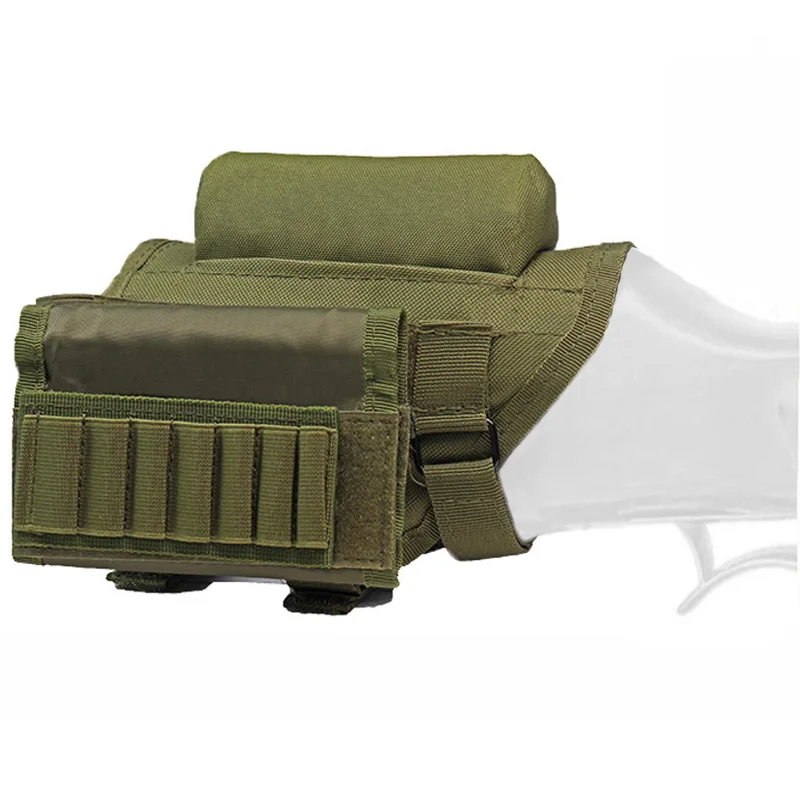 

Adjustable Rifle Gun Carry Case Tactical Cheek Rest Bullet Magazine Pouch Holder Outdoor Hunting Gun Accessories Butt Stock Bag