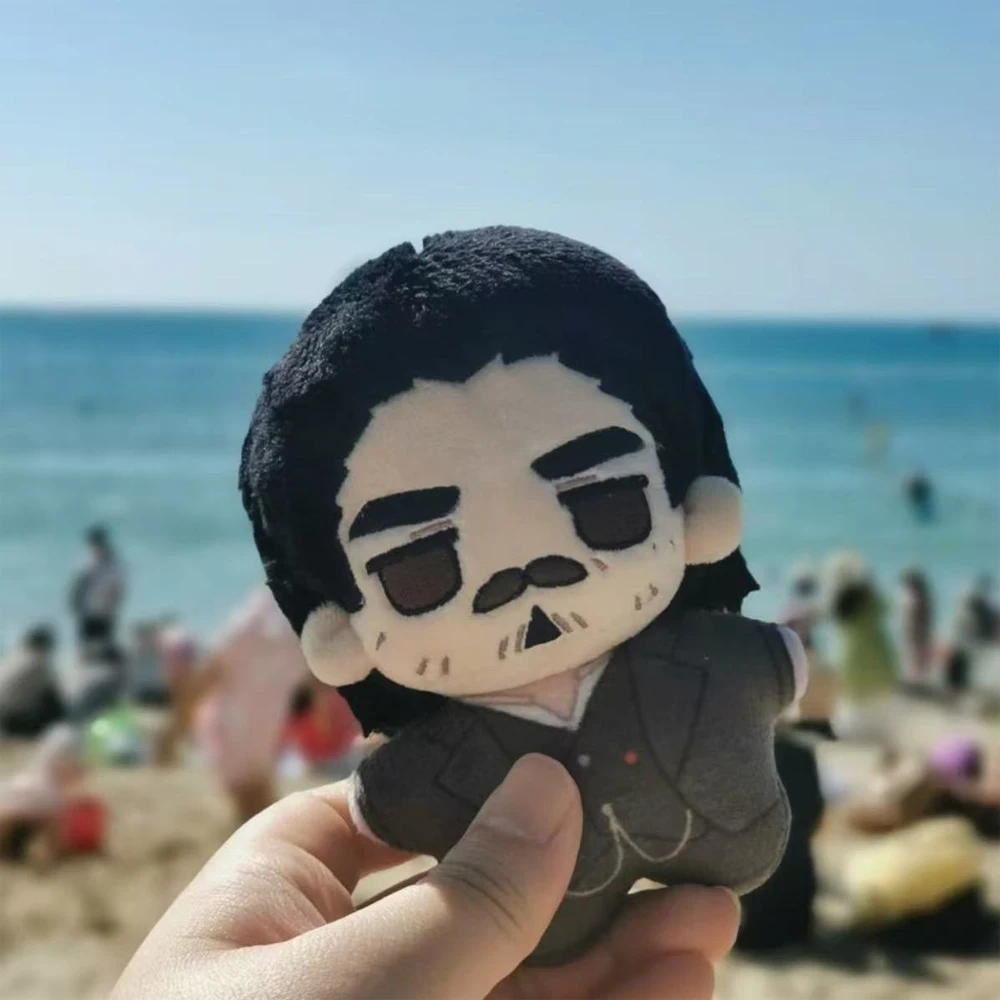 Peluche de 10 cm del personaje Dutch Van der Linde del juego Red Dead Redemption 2, divertido muñeco de peluche, llavero, colgante para bolso.
