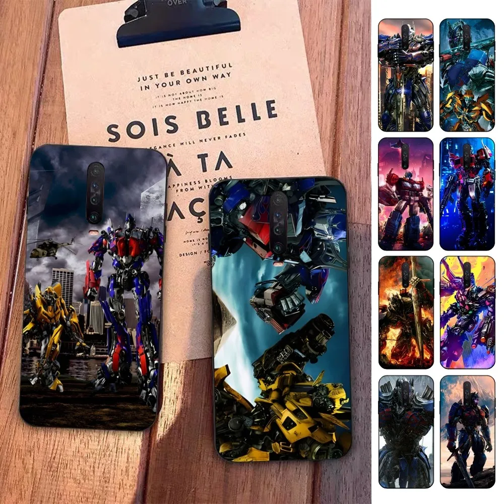 

T-Transformers Autobot Phone Case For Redmi 5 6 7 8 9 10 plus pro 6 7 8 9 A GO K20 K30 K40 pro plus F3 Fundas