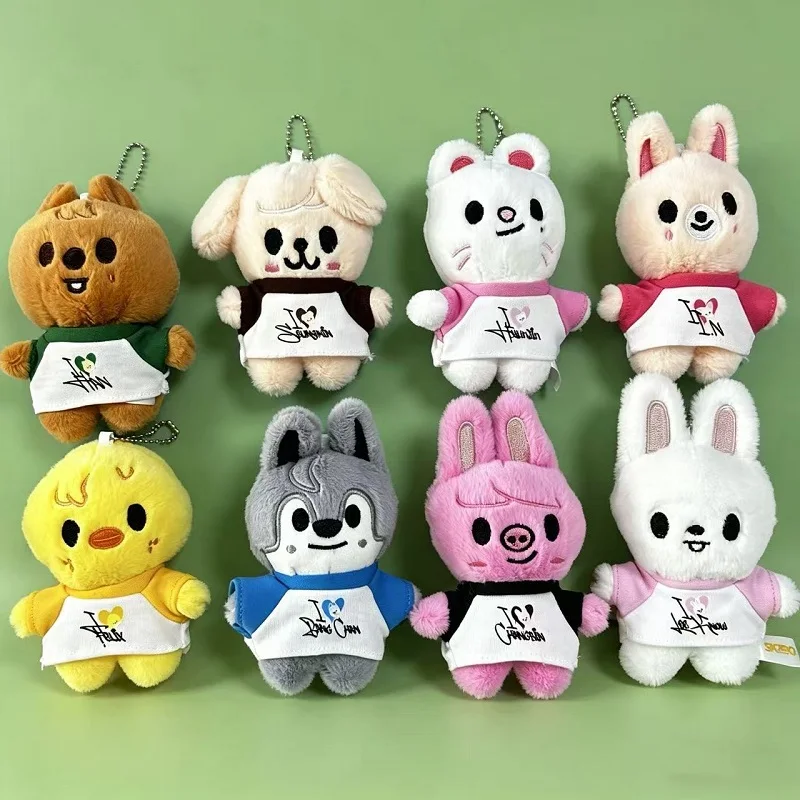 

2026 New SKZOO Plush Keychain, Stray Children's Magic School Plush Toy, Key Decorative Buckle Pendant, Children's Creative Toy