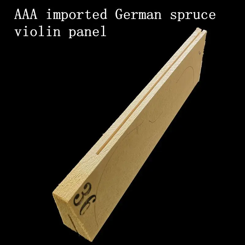 Imported AAA European spruce violin panel material, wood, violin made of wood components