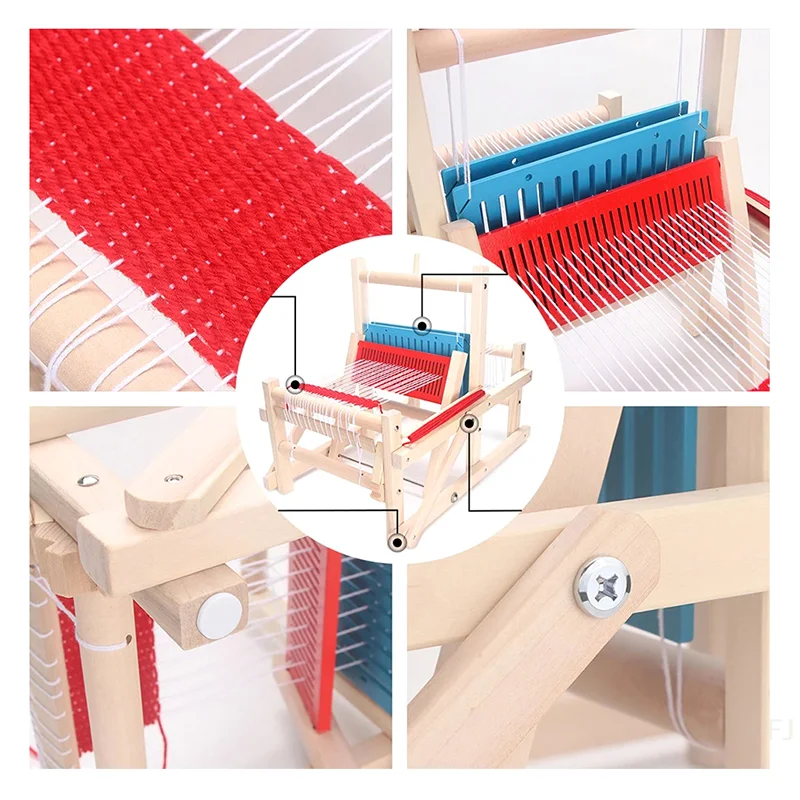 [YU] tisser multi-artisanat en bois Mini Machine à tricoter rotative bricolage métier à tisser à main Machine à tisser artisanat fait à la main pour adultes