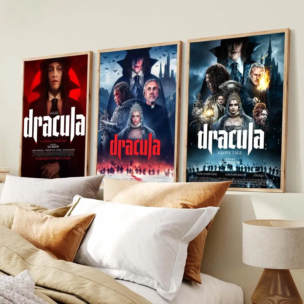 Classic Gothic Horror D-Dracula Poster Modern Minimalist Wall Art Prints Poster Home Decor Interior Bedroom Living Room