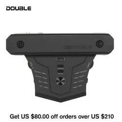 DOUBLE G0 pro Guitar Pickup Preamplifier BT Preamp Pickup Acoustic Chorus Delay Reverb Effects Soundhole Pickup for 95-110mm