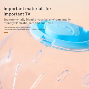 Plastik -Sport -Plastikkugel für kleines Haustier, Erde, Maus, Ratten, Joggen, Hamster, Rennmäuse, Bewegung, Spielspielzeug, Vorräte, draußen 8 Hauptverkaufskugel für Chinchila - №6