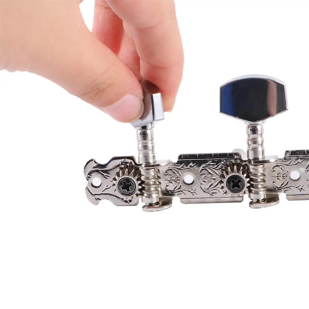 المعادن 3L 3R أجزاء الغيتار المعادن الكلاسيكية وتر غيتار آلة رؤساء ضبط أوتاد المستقبلون مفاتيح أجزاء