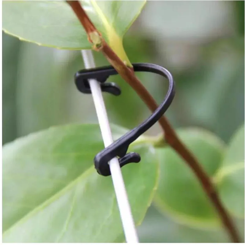 Plastic Plant Fixing Clips Tomato Support Clips Grape Rack Mesh Fasteners Gardening Agricultural Vine Bundling Line Cage