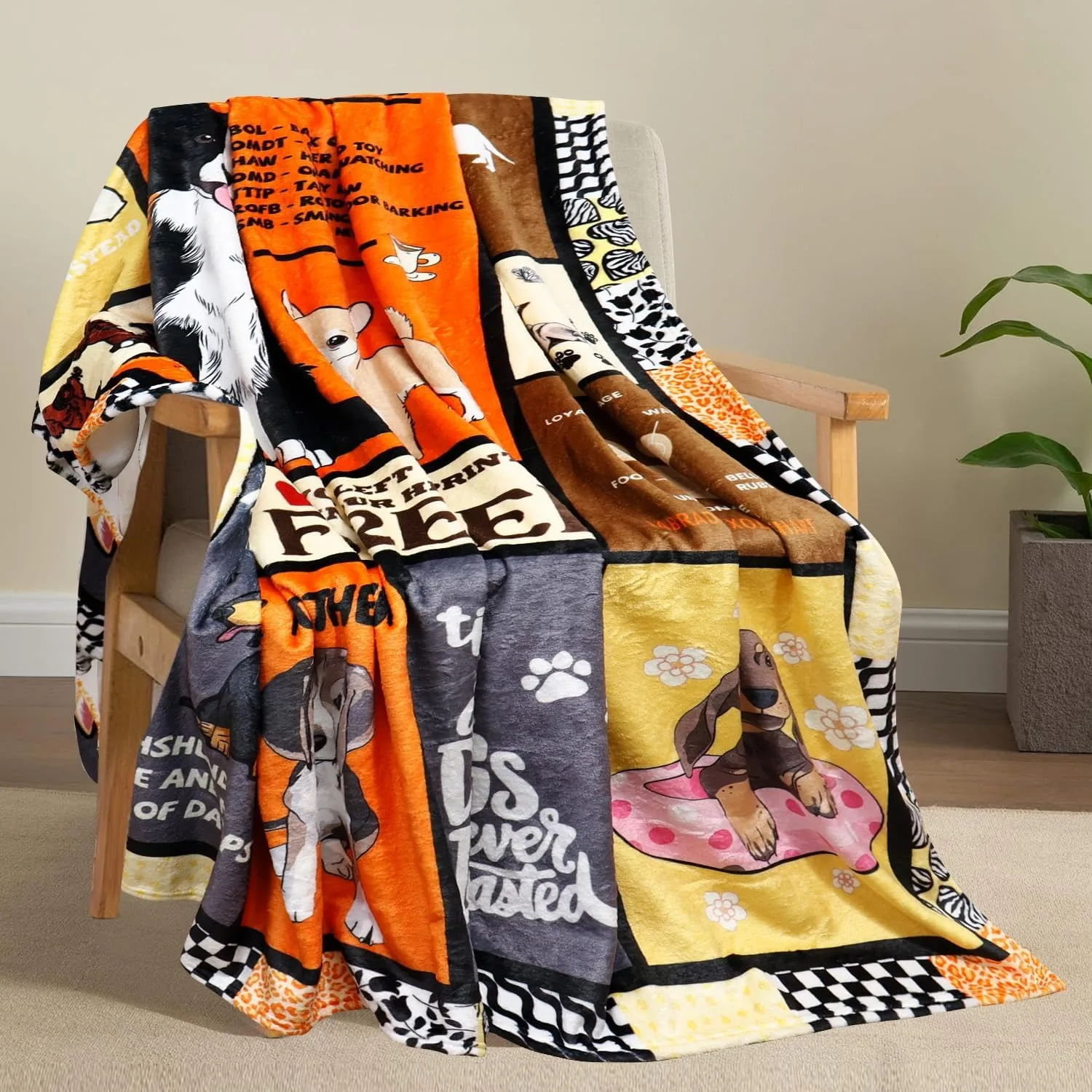 1pc süße Hunde drucken Decke Flanell Blanke Bett Sofa Reise Camping super weich kuschel ige Plüsch decke Katze drucken werfen für alle Jahreszeiten