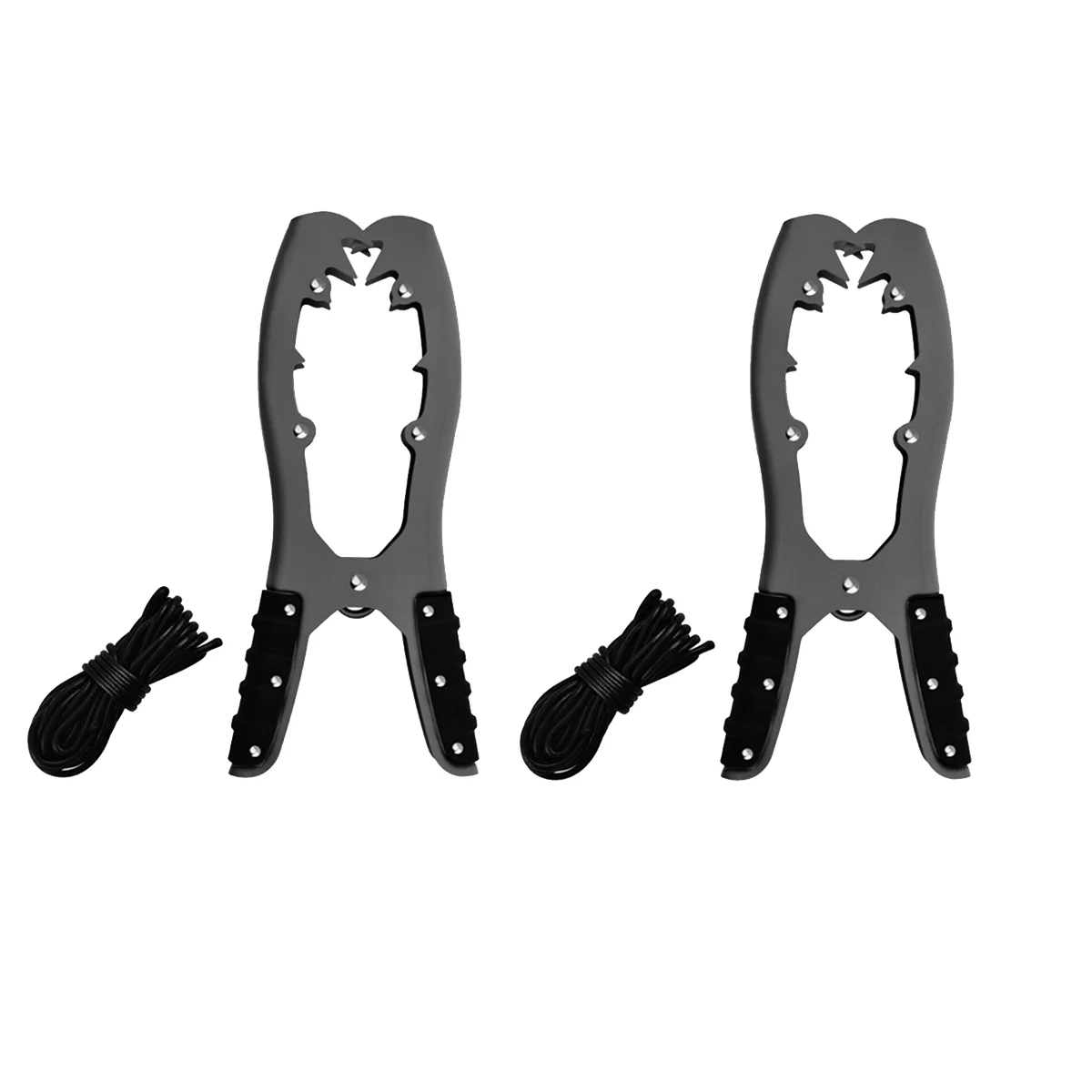 Kayak Brush Gripper, Kayak Anchor Grip with Paracord and Snap Hook to Anchor Float, Canoe, Boatfor for Fishing Boating