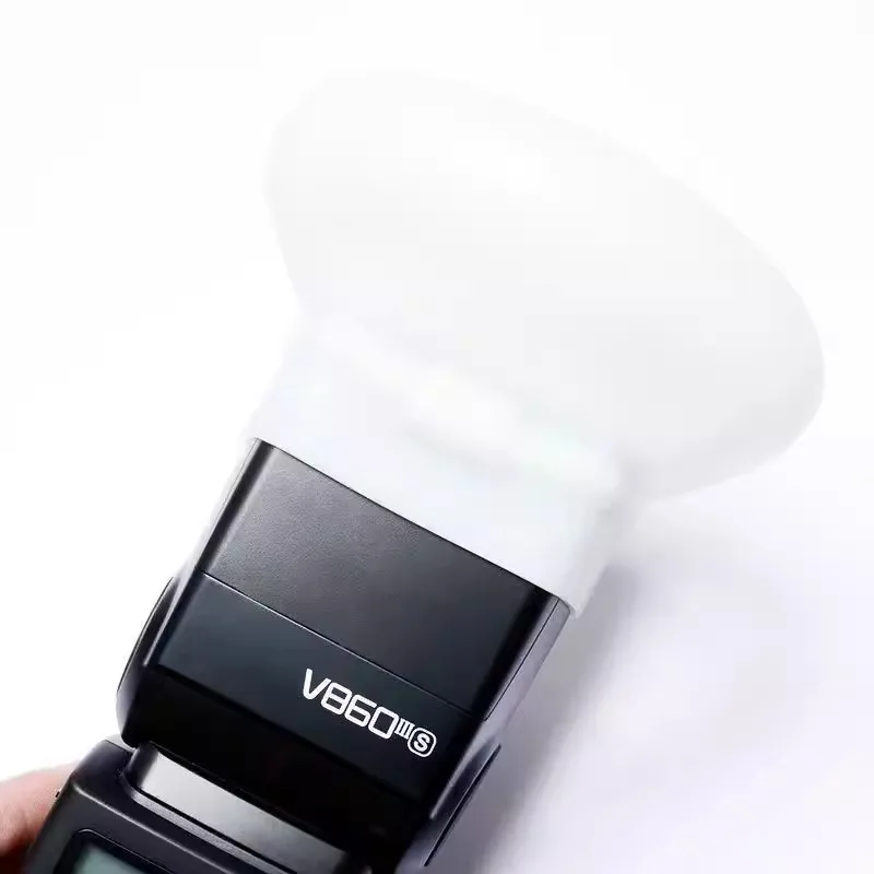 Flash Diffuser Silicone Softbox Soft light for Flash Godox MF12 MF-DD TT520II TT600 TT685 Yongnuo YN560 YN565 YN24EX Canon 580