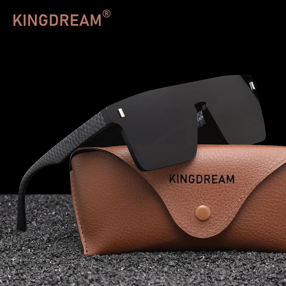 

Солнцезащитные очки KINGDREAM без оправы, поляризационные, для мужчин и женщин, для вождения, для активного отдыха, для кемпинга, с защитой от ультрафиолета UV400