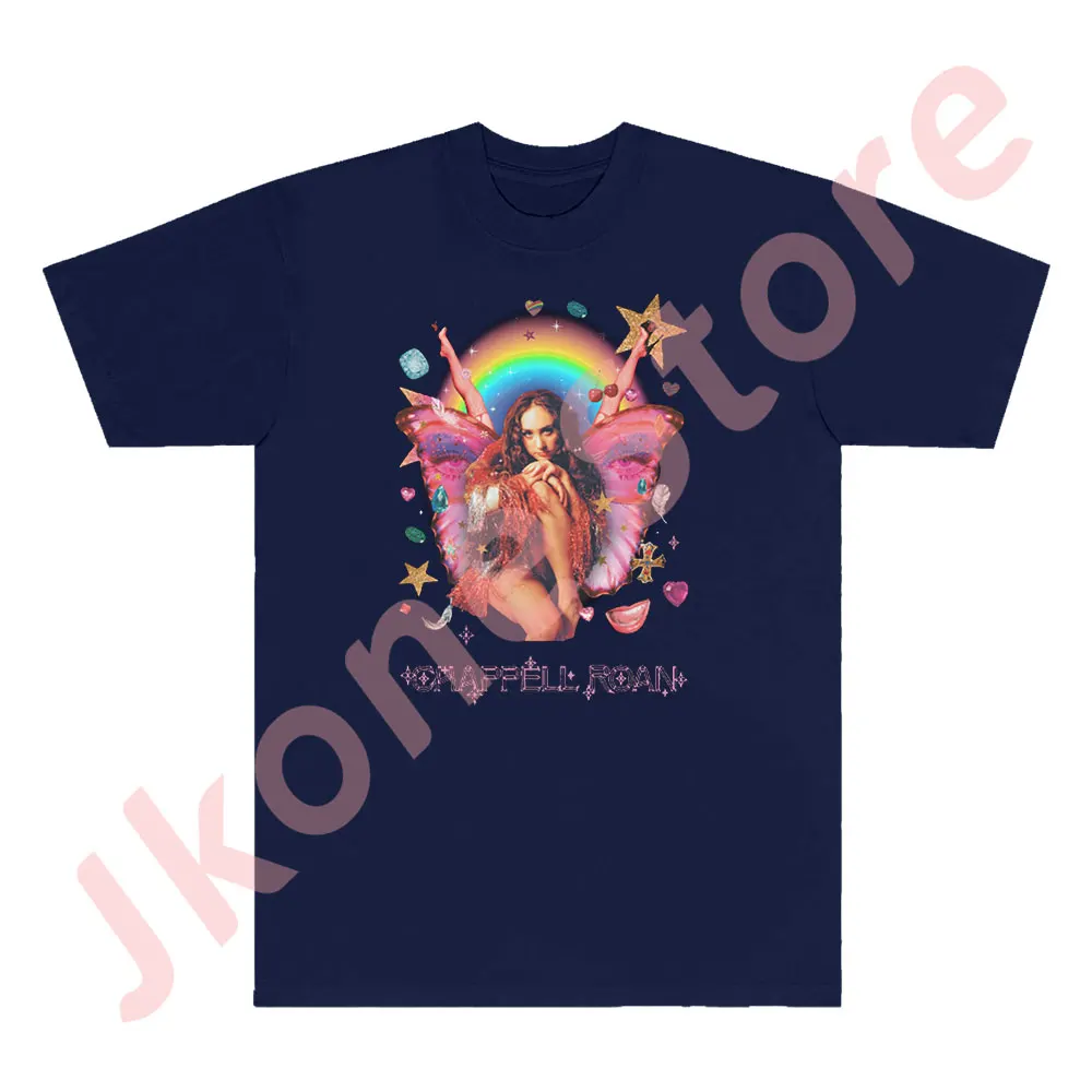 Chappell Roan Fairy Tee Midwest Princess Tour Merch t-shirt estate Unisex moda Casual manica corta