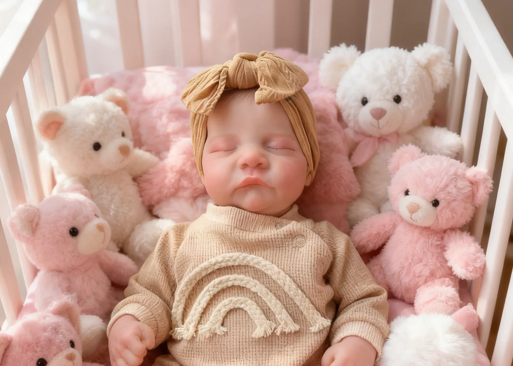 Reborn Baby Doll Soft Cloth body/Full vinyl Body Levi 19inch Lifelike Multiple Layers Painting 3D Skin with Visible Veins
