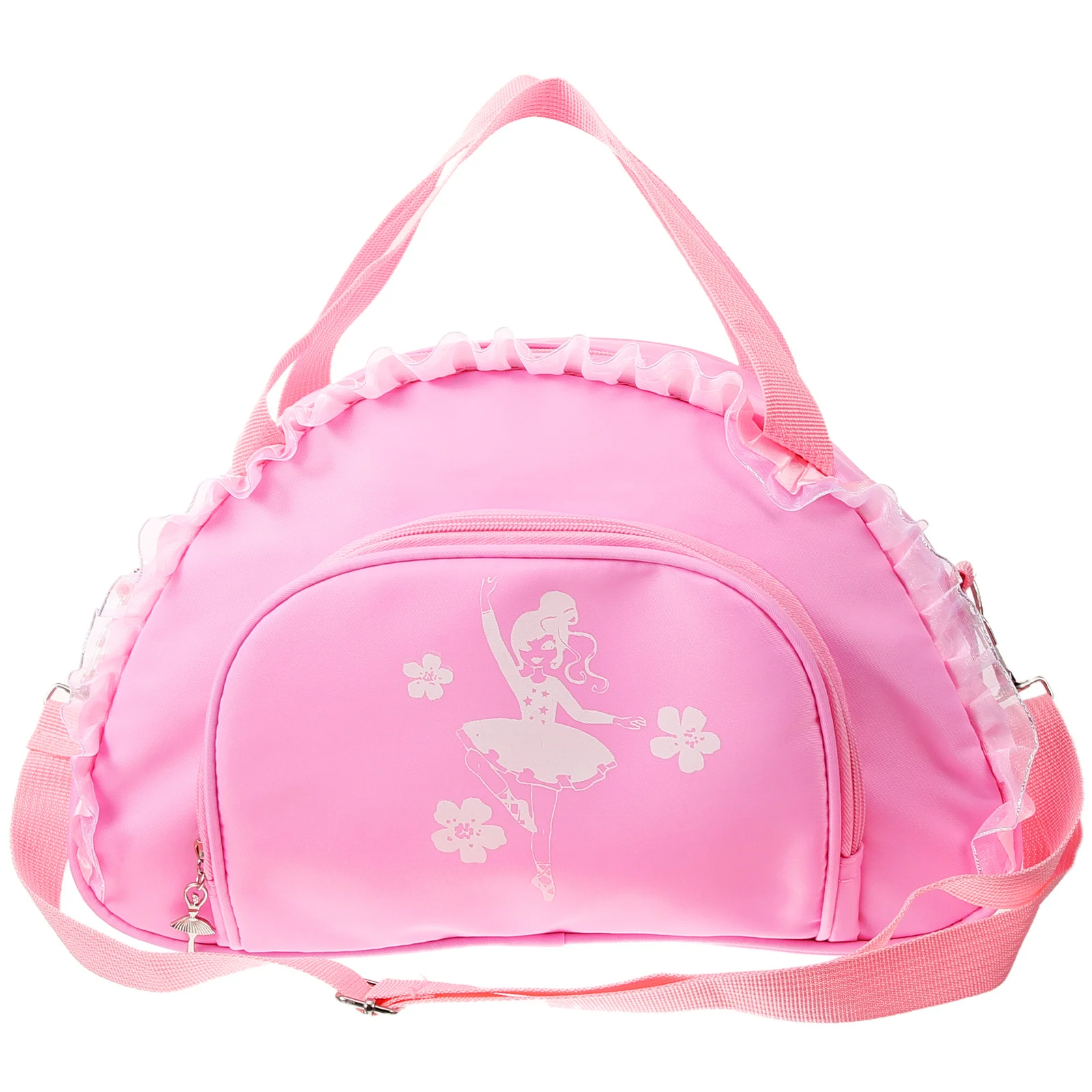 

Lightweight Dance Bag For Girls Ballet Shoulder Crossbody Bag Shoe Compartment Sport Garment Carrying Ballet Accessories Dance