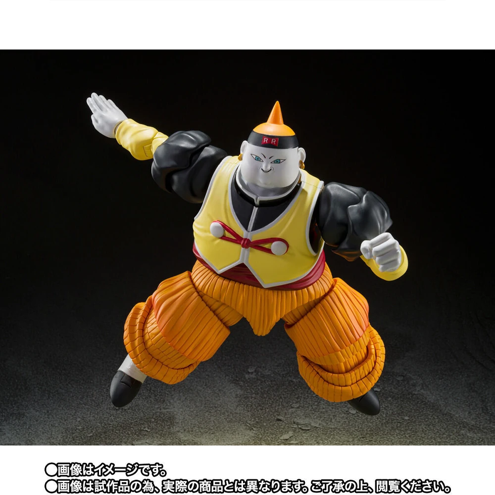 BANDAI-SHFiguarts Dragon Ball Z, figurine articulée, modèle d'anime authentique, Android 19, en stock, original