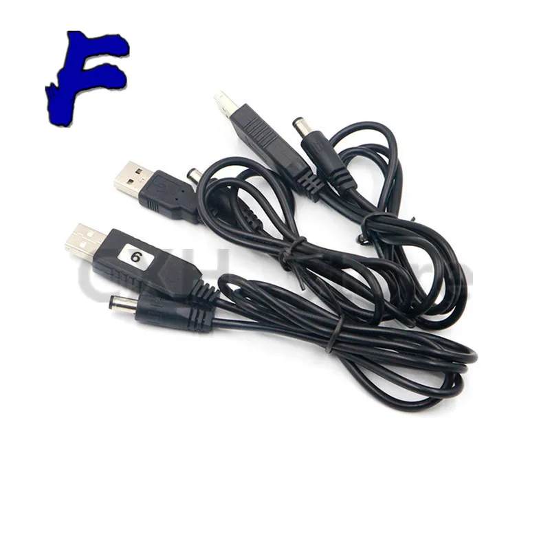 USB Power Boost Line DC 5V To DV 9V / 12V Step Up Module 1M USB Converter Adapter Cable 5.5x2.1mm Plug for Arduino WIFI