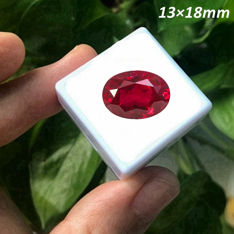 Top Quality Ruby Various Shapes and Cuts VVS Loose Gemstones for Jewelry Making and Setting Rings Pendants Passed UV Tested Gems