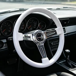 TIYPEOR Retro Master 14 inch 350mm car Racing steering wheel for Sport sim