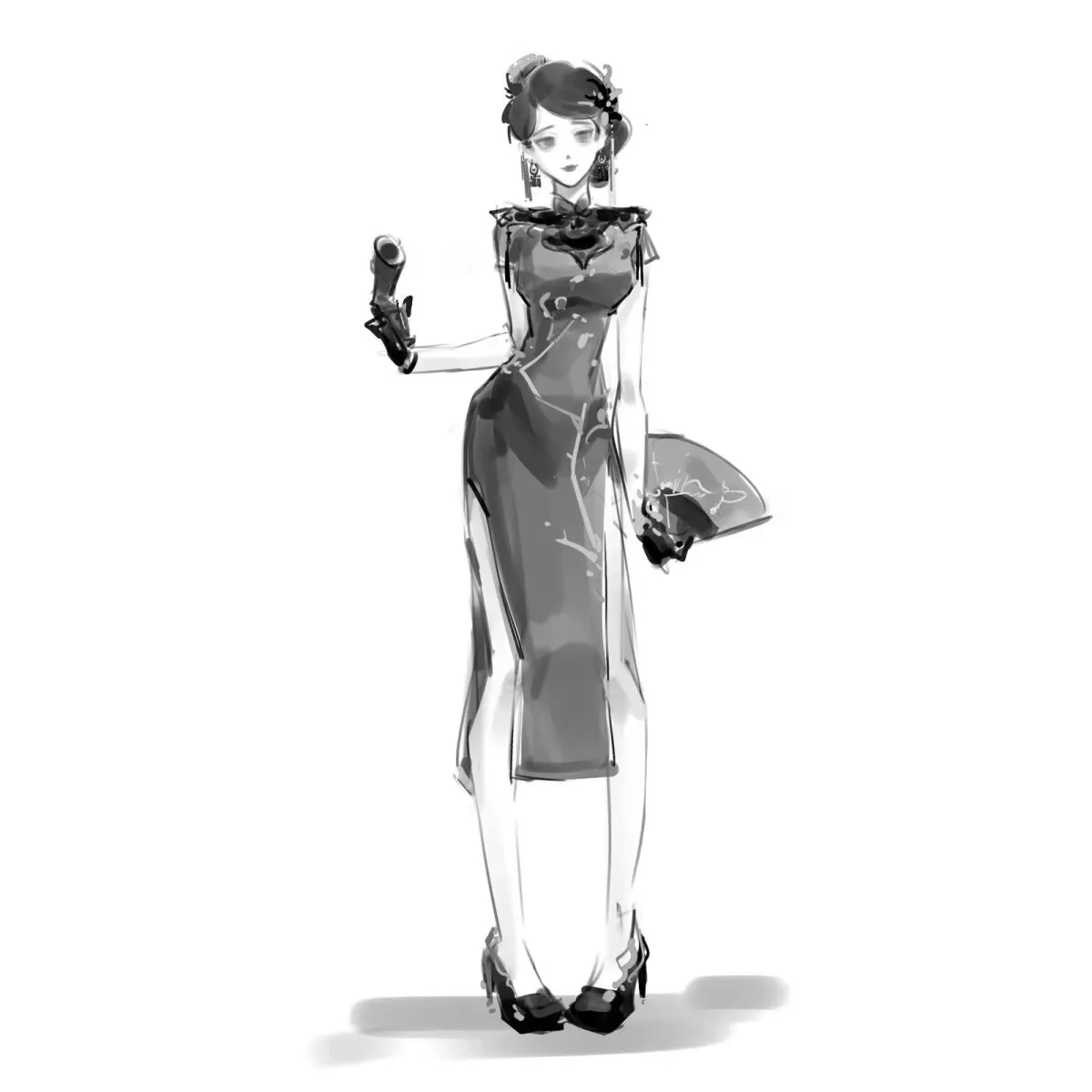 "Identity V" قطعة زخرفية بسيطة على شكل غسيل الحبر الراقية "Air Force Gardener Reporter" علامة واقفة من الأكريليك عالي الجودة #4