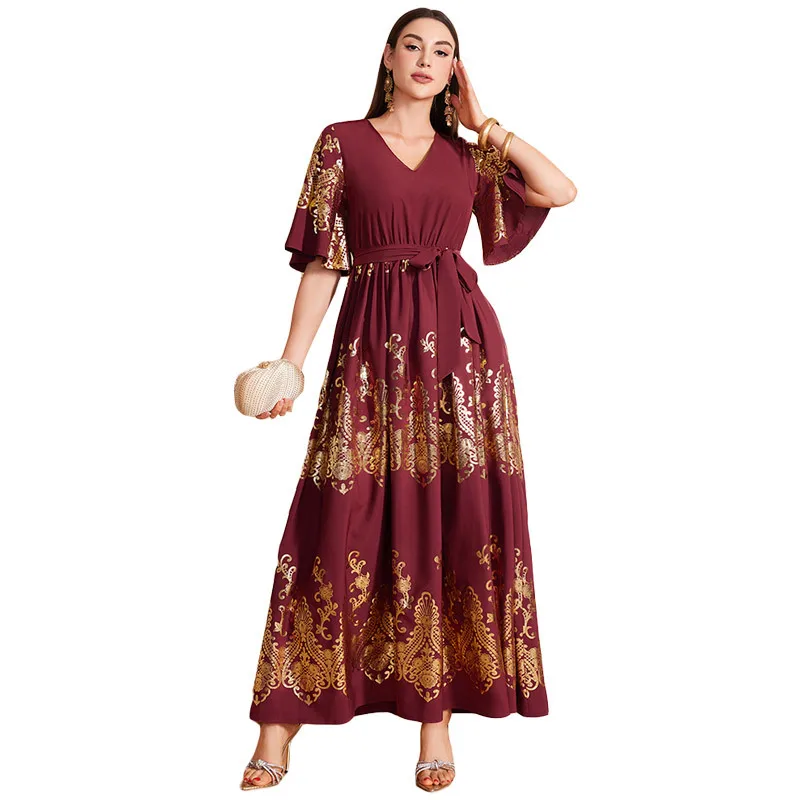 Abayas für Frauen Party kleider Schärpen Marokko Kaftan Dubai Islam Eid Ramadan Vestidos muslimische saudi arabische lange Robe Jalabiya