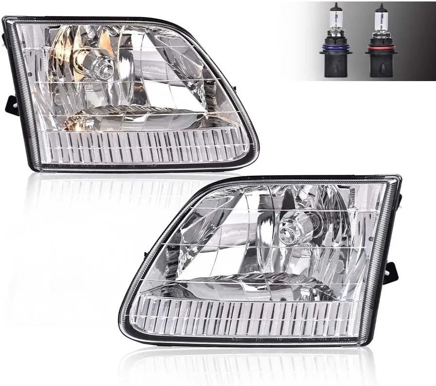 

Фара в сборе, совместимая с Ford F150 97-03/подходит для Ford F250 97-99/подходит для Ford Expedition 97-02 водитель и пассажирский Si