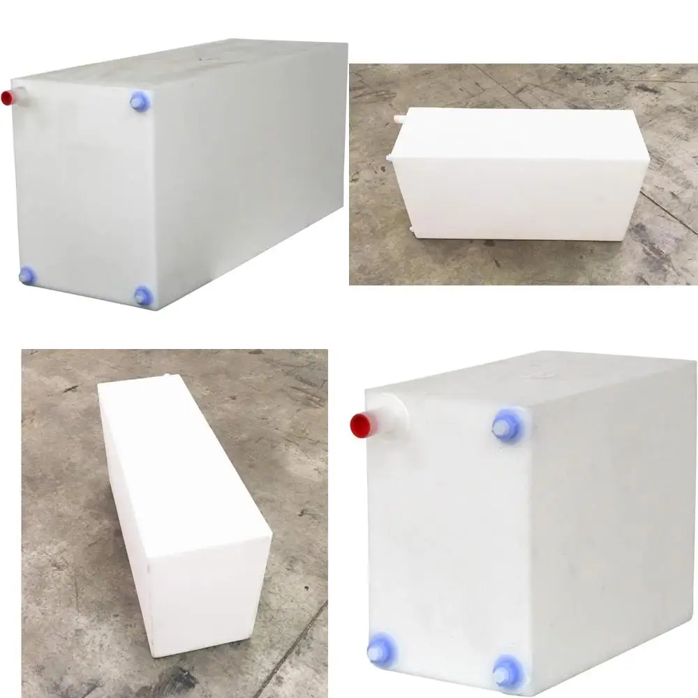 Tanque de agua residual para vehículos recreativos de 30 galones: sin BPA, gran capacidad, 34x18x12