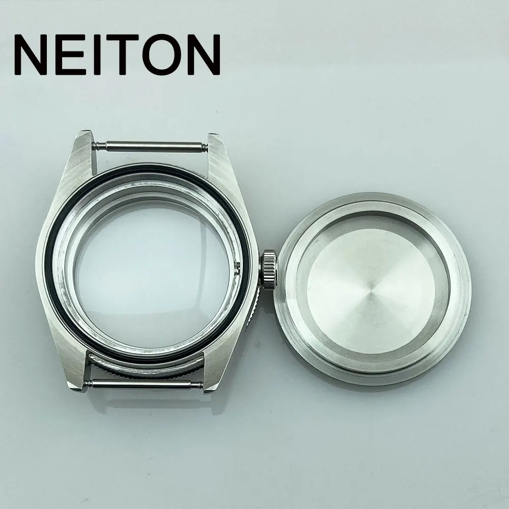 NEITON 39mm sapphire watch case NH35 NH36 watch strap width 20mm