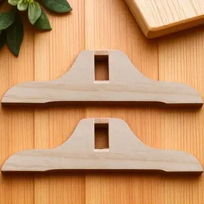 

2pcs Wooden Base Thickened Wear-Resistant Room Divider Stand For Folding Screens Home Office Space Separation Household Divider