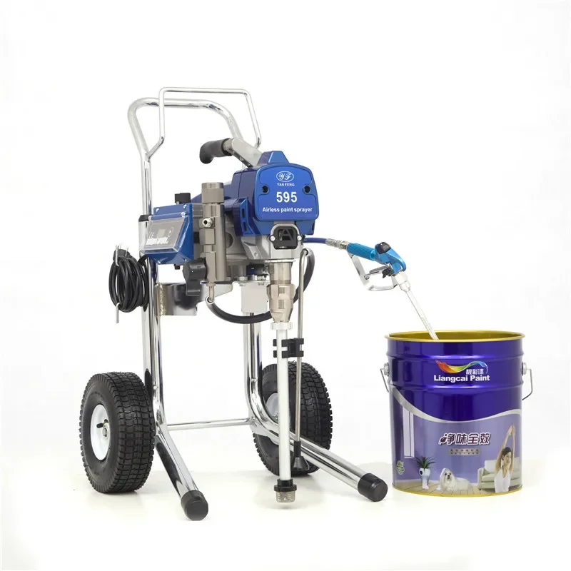 110V model PT595 Electric Paint Spraying Pump hine Airless Paint Sprayer With High Performance