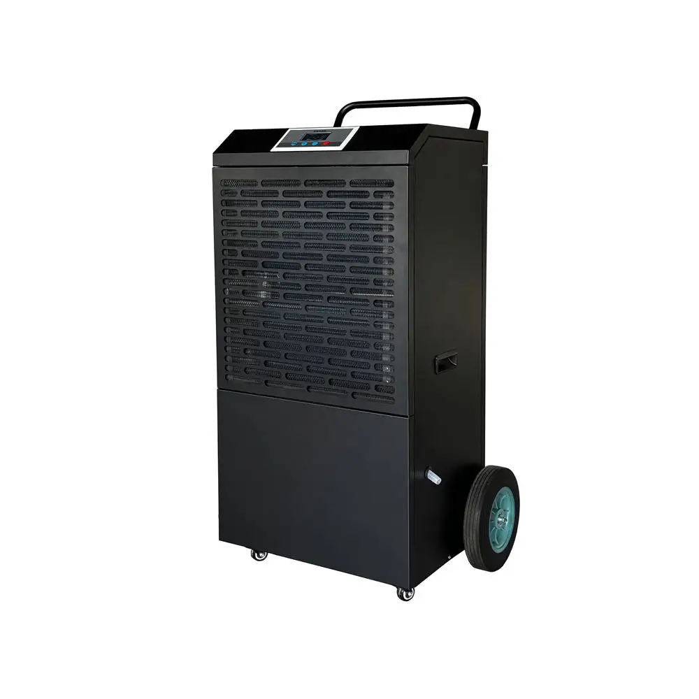 Professional 150L Large Wheel Portable Dehumidifier for Basement Hotel Laundry Room and Office Commercial Dehumidifier Unit