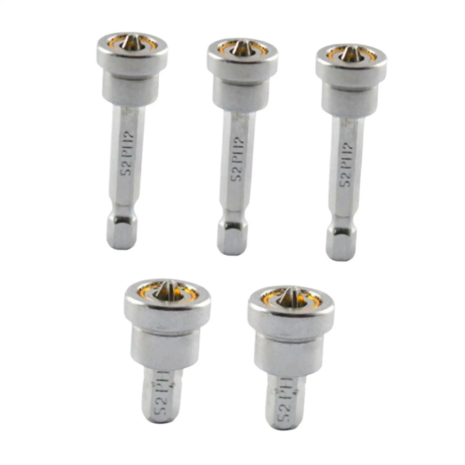 

5x Magnetic Positioning Screwdriver Bits Set Tool for Drywall Gypsum Board