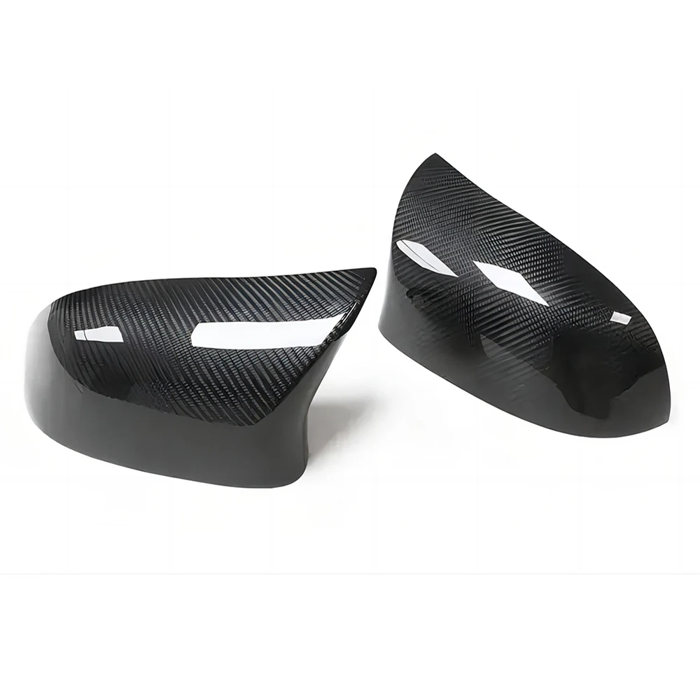 Replacement Rearview Side Mirror Covers Cap For BMW F25 F26 F15 F16 X3 X4 X5 X6 M Style Dry Carbon Fiber Casing Shell