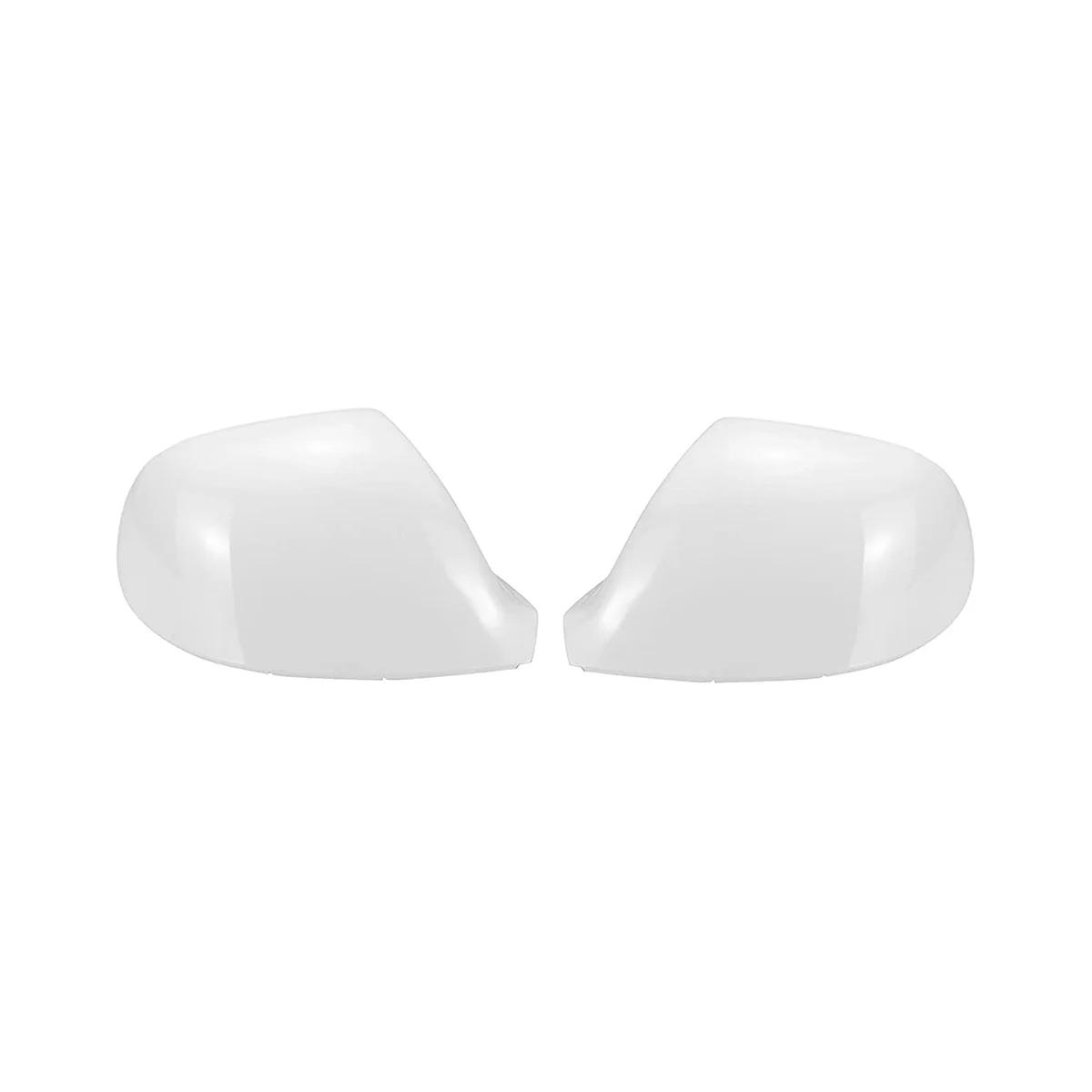 Car White Side Rearview Mirror Cap Cover Mirror Cover Direct for Transporter T5 T5.1 2010-2015 T6 2016-2019