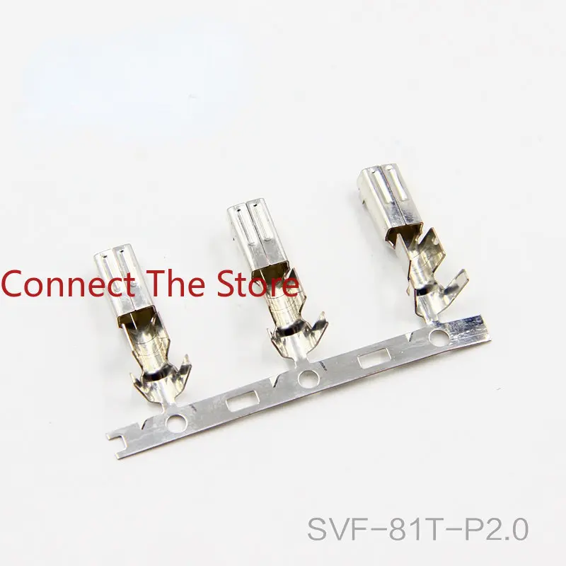 

50PCS Connector SVF-81T-P2.0 Pin Terminal Wire Gauge 12AWG In Stock.