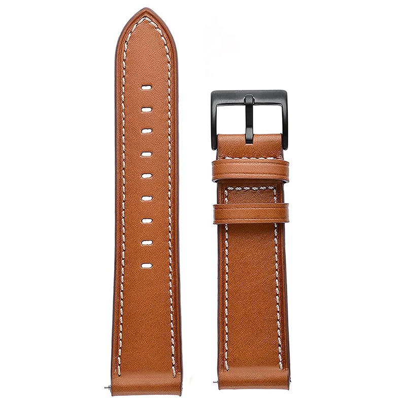 Leather Strap for Honor Magic Watch 2 46mm 42mm Smartband Watch GS 3 3i Pro Band Belt for Huawei Watch GT 3 2 46mm 42mm Bracelet