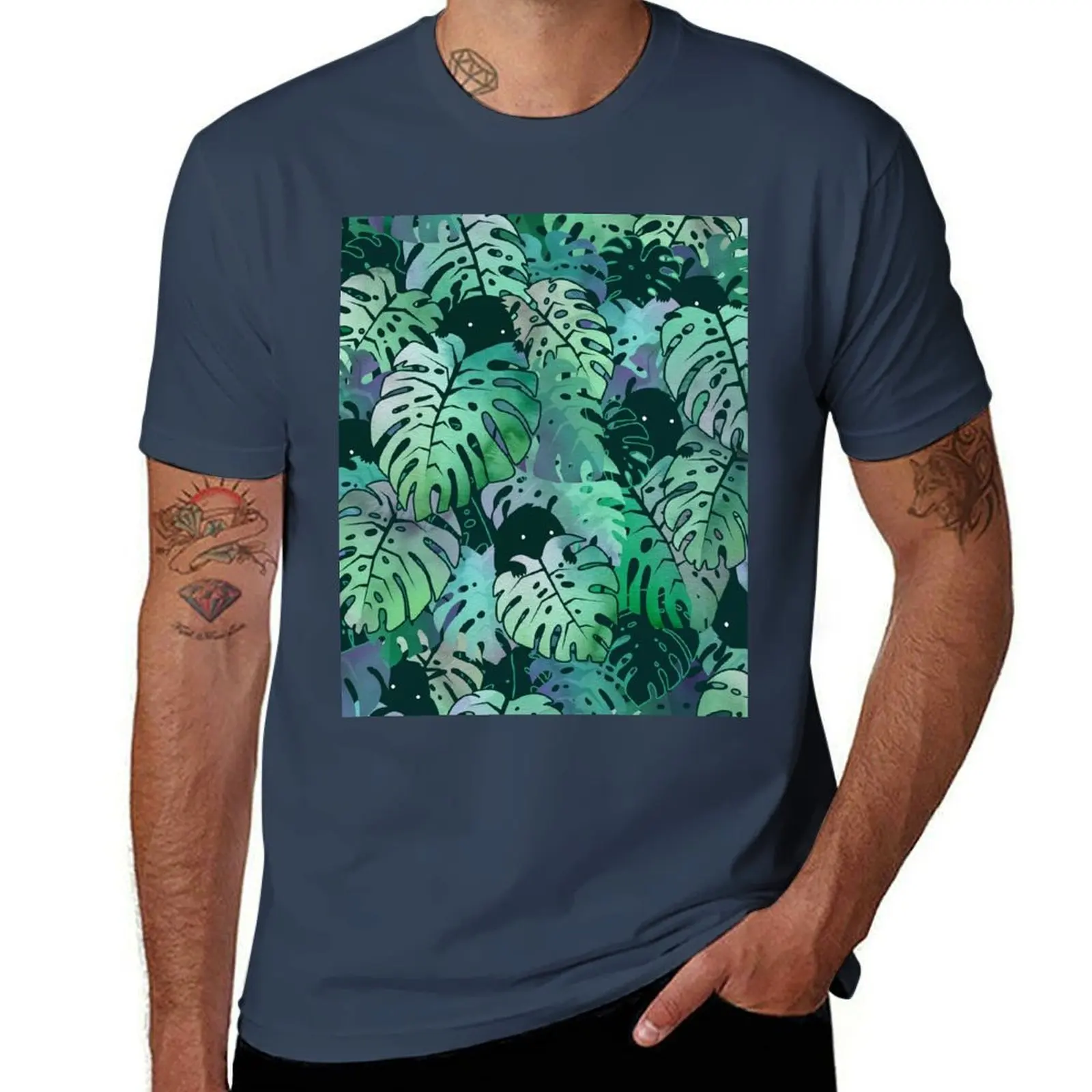 

Monstera Monsters T-Shirt Durable Work Wear T-Shirt