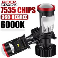 H4 Projector Lens LED Car Headlight Bulb 30000LM 150W CANBUS Turbo Auto Bulb H4 Led Motorcycle High Low bulb 12V 24V 6500K White