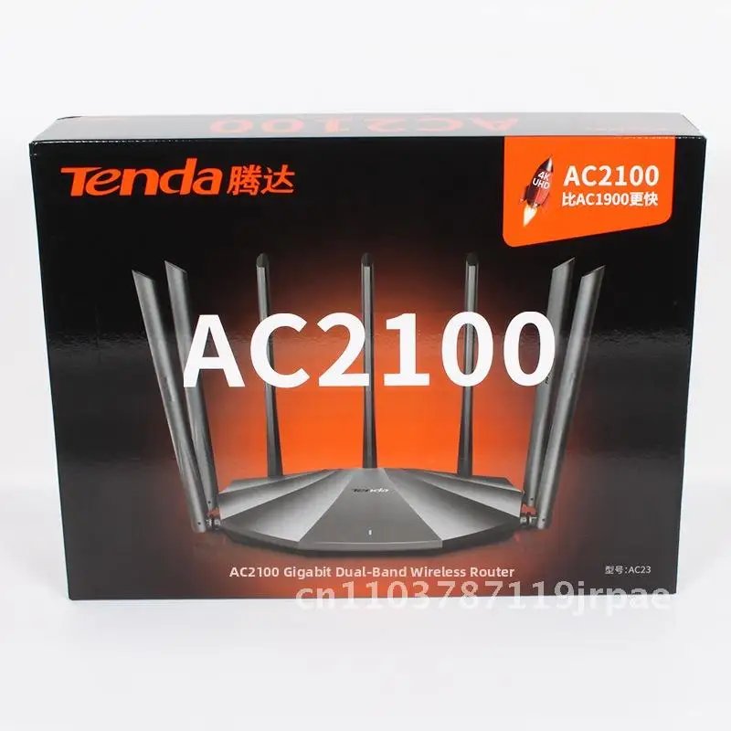 AC23 Wireless Gigabit Router Dual-Band WiFi 5G High-Speed for Large Apartments with Dual Gigabit Ports Home Network Solution