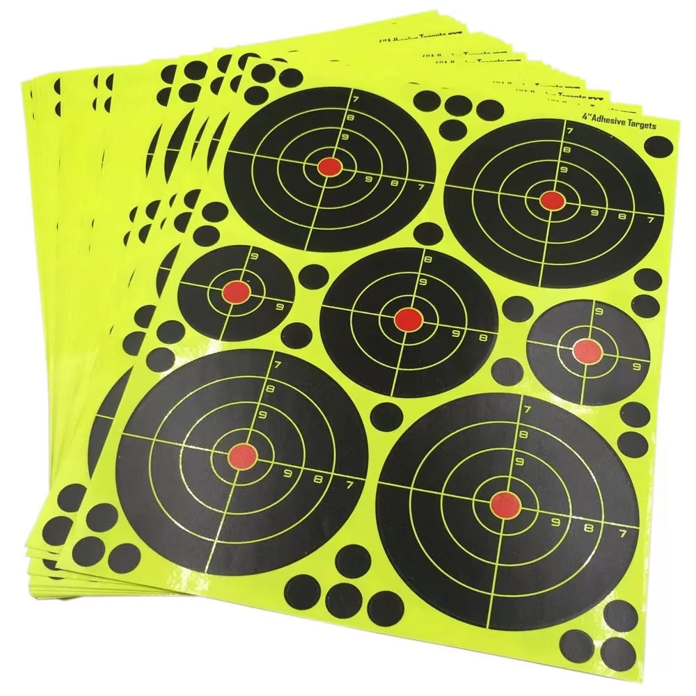 Splatterburst Self Adhesive Shooting Targets, Sight in Stick and Splatter, Great for All Firearms, Airsoft and Pellet Guns