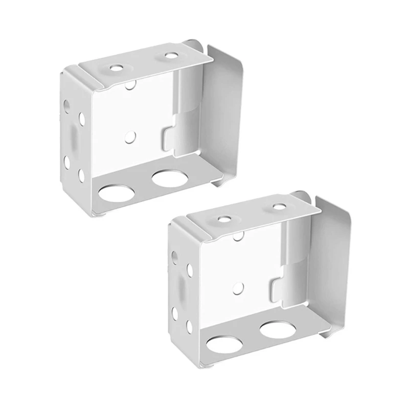 2/4x/Set Staffe montaggio per scatola da 5 Accessori per tende Staffe per tende Dropship facile da usare