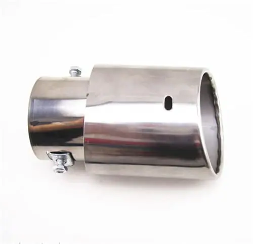 

1x Chrome Stainless Steel Vehicle Car Rear Tail Throat