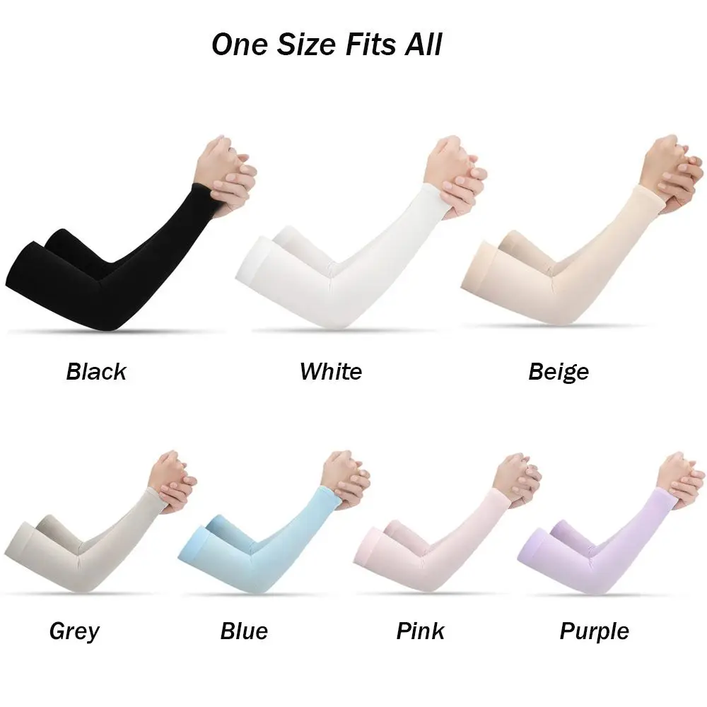 Warmer Sportswear Summer Cooling Running Sun Protection Arm Cover Outdoor Sport Arm Sleeves