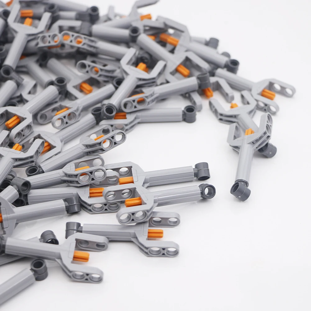 Miękki/twardy amortyzator MOC Bloki Części Małe siłowniki liniowe Putter Popychacz Zaawansowane technologicznie akcesoria do klocków konstrukcyjnych 92693