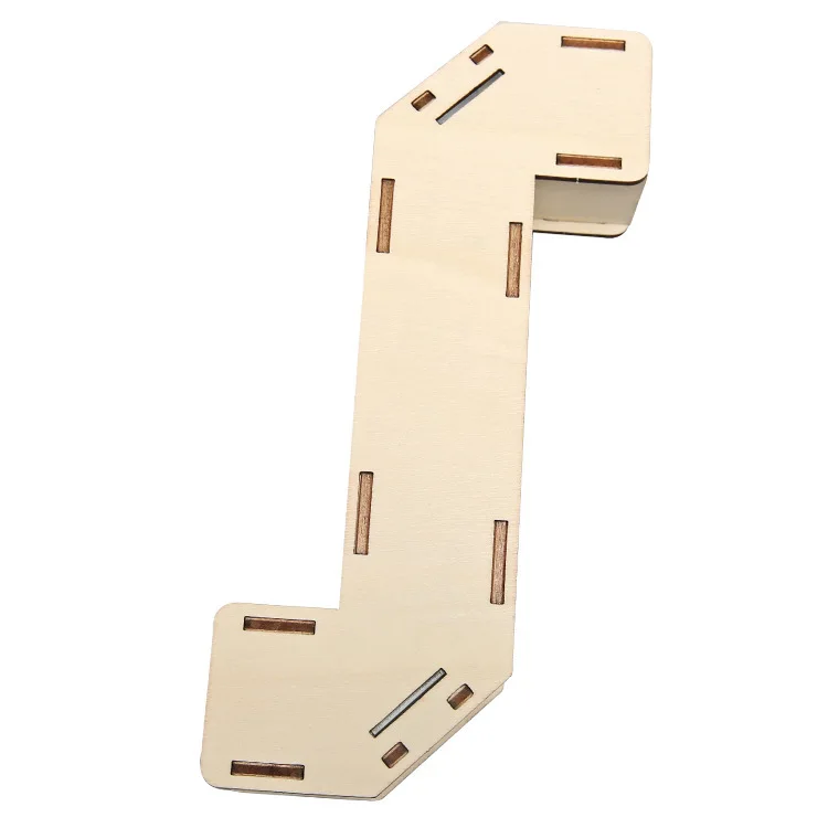 

2Sets Kids Science Educational Periscope DIY Wooden Retractable Physics Experiment Kit Stem Study Tools Lab Set for Kids