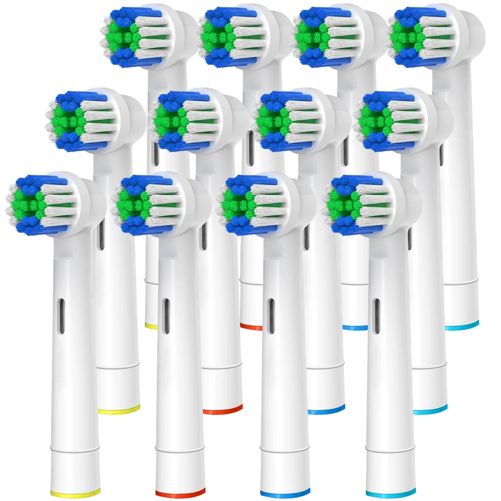 Compatible with Oral B Electric Toothbrush Replacement Brush Heads, Professional Toothbrush Head Refills for Pro and D Series
