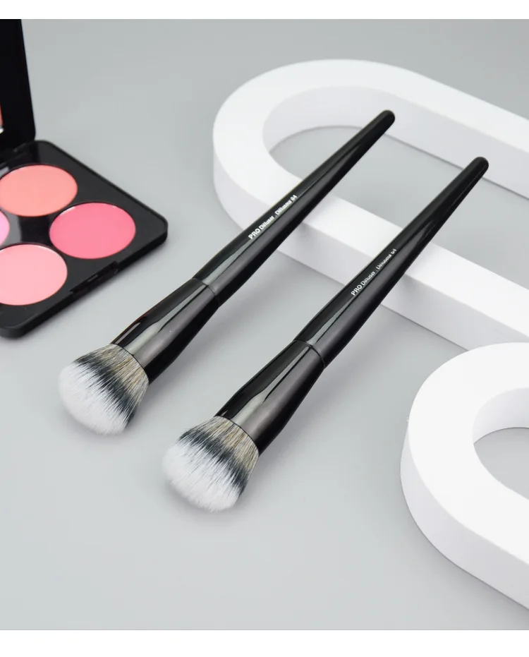 1 piece Pro Diffuser Makeup Brushes Black #64 Stippling Make up Brush Blush Powder contour Face cosmetic tools synthetic hair