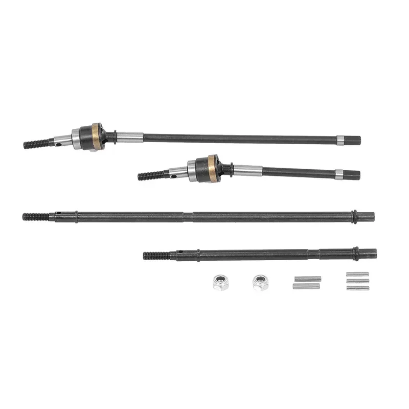 

Front Drive Shaft with Universal Joint and Rear Axle Set for Axial Wraith RR10 90018 90020 90045 90048 RC Car