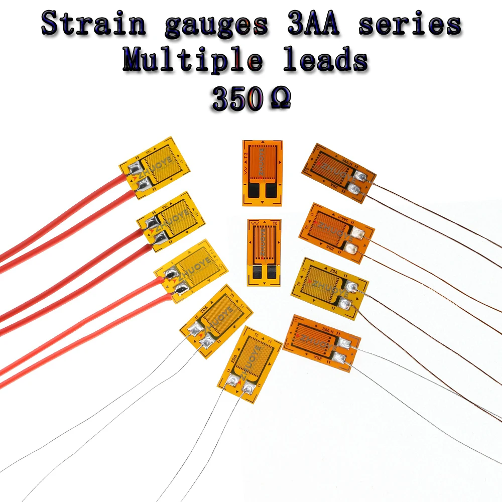 10Pcs Strain GaugeBA/BF/BHF350-3AA resistance high-precision resistance 350Ω Weighing pressure/weighing sensor