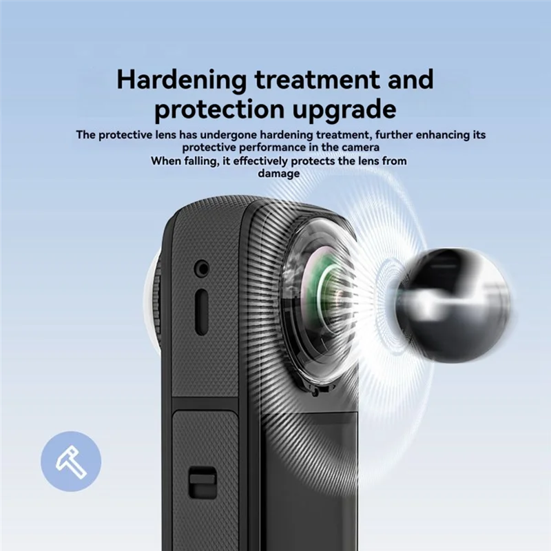 【Flash-Sale!】Lens Guards For Insta360 X5 Removable Camera Glass Protection Mirror For Insta 360 X5 Scratch-Resistant Accessories