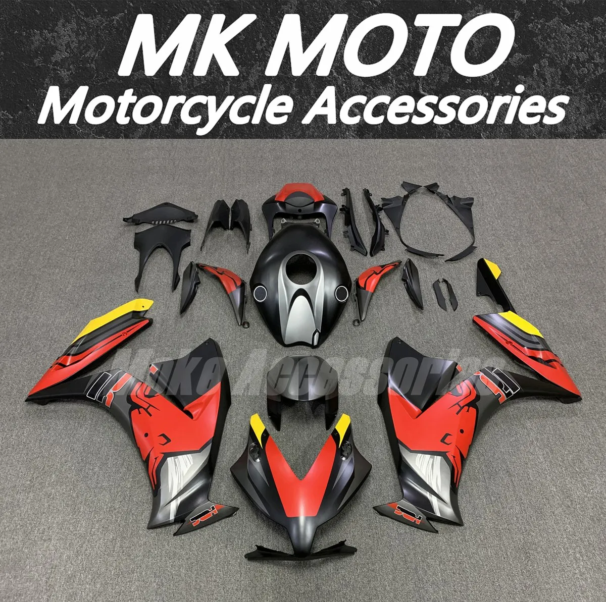 

Motorcycle Fairings Kit Fit For Cbr1000rr 2012 2013 2014 2015 2016 Bodywork Set High Quality Injection NEW Red Black